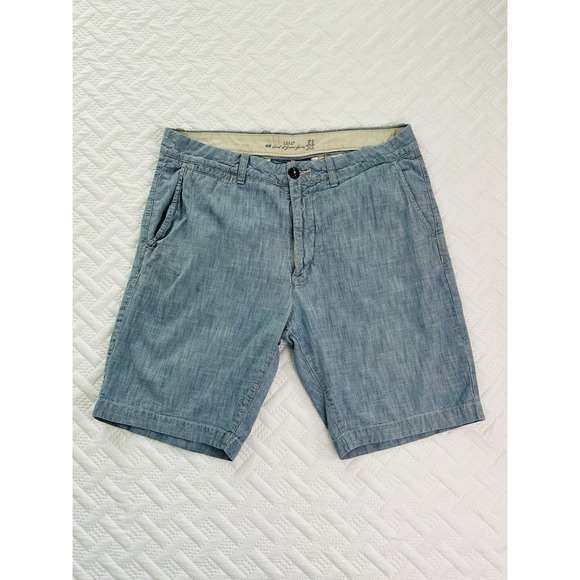 H&M Other - L.O.G.G. H&M Label Of Graded Goods 100%Cotton Mens Light Blue Chino Shorts US 33